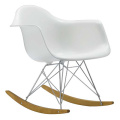 Eames molded plastic armchair-Rocker chair