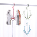 360 Degrees Rotatable Windproof Shoes Hanger Clothing Hanging Hook Rack Drying Bags Shoes Slipper Clothes Stand Tree