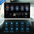Car TV Headrest Monitor Touch Screen 13.3 Inch Android 9.0 4K 1080P WIFI/Bluetooth/USB/SD/HDMI/FM/Mirror Link Movie Video Player