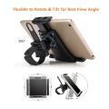 Universal Mobile Phone and Tablet Clamp Mount Holder for Bikes, Ellipticals, Treadmills and Other Handlebar Fitness Equipment