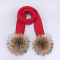 Scarf Red 2 balls