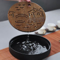 Ceramics Bamboo Tea tray Drainage Water storage Kung Fu Tea set room Board table Chinese Japanese tea cup ceremony tools Tea Set