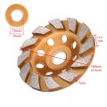 100mm/4inch Segment Grinding Wheel HGS 8 Holes Diamond Grind Cup Disc Concrete Granite Stone Grinder DIY Power Tool