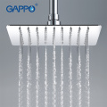 GAPPO Shower heads Square Rainfall shower heads Chrome bathroom faucet mixer shower faucets waterfall bathroom mixer