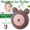 USB Portable Wearable Air Purifier, Personal Mini Air Necklace Negative Ion Air Freshener - No Radiation Low Noise for child