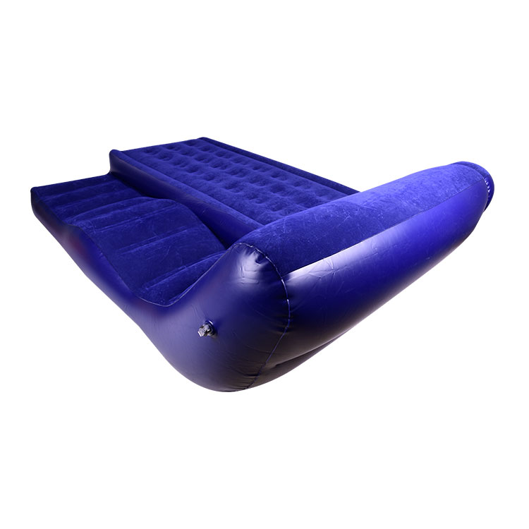 Inflatable floating bed combination for courtyard