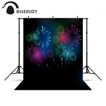 Allenjoy background New Year fireworks light spot fond glitter firecrackers photographic background Photophone for photo studio