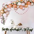 Rose Gold Balloon Garland arch Kit woodland Party Birthday Ballons Chain Birthday Party Decoration Kids Oh Baby Shower Baloon