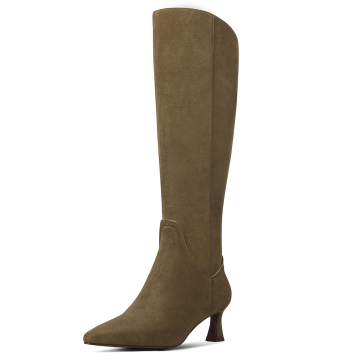 Campus Style Knee High Boots