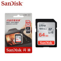 100% Genuine SanDisk Carte SD 16GB 32GB 64GB 128GB Class 10 SD Card SDHC SDXC 80MB/s Memory Card Flash Card for Camera