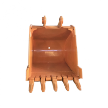 CAT320 narrow and wide rock bucket with teeth