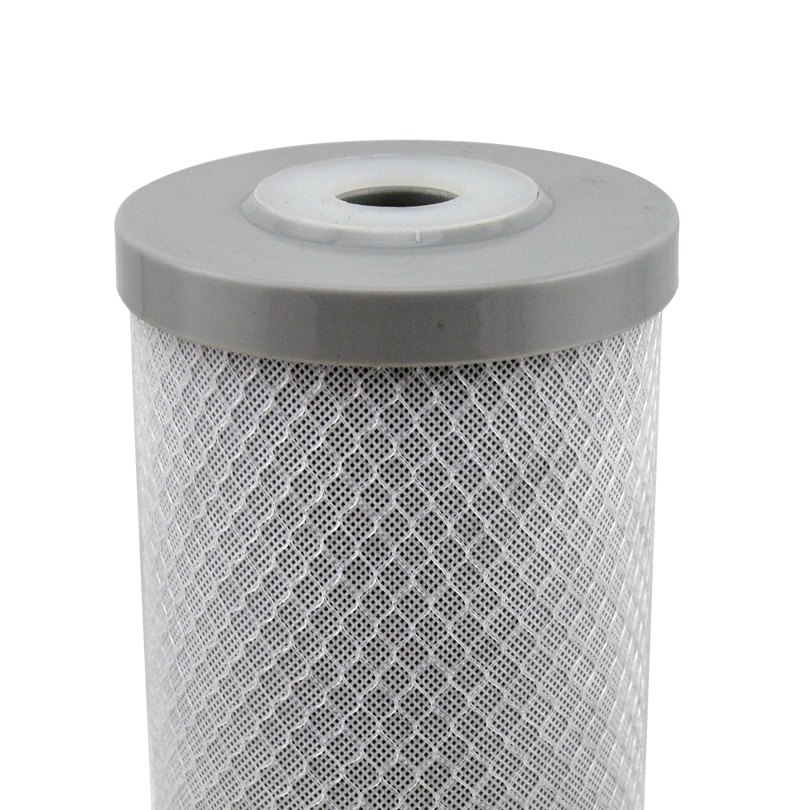 Coronwater Coconut Activated Carbon Block Filter Cartridge CCBC-10B Heavy Duty CTO Water Filter Cartridge