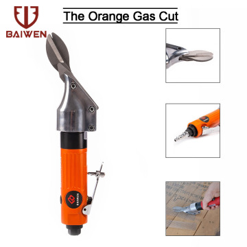 BAIWEN Pneumatic Scissors Speed Adjustable Air Metal Shears SC45+HSS alloy Steel Pneumatic Tools for Cutting iron/aluminum plate