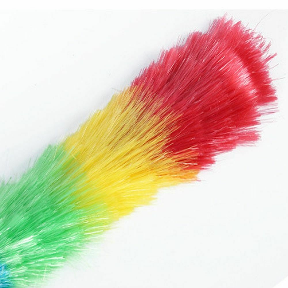 Multicolor Anti Static Duster Clean Home Furniture Car Cleaner Dust Handle Pole Cobweb Brush Durable