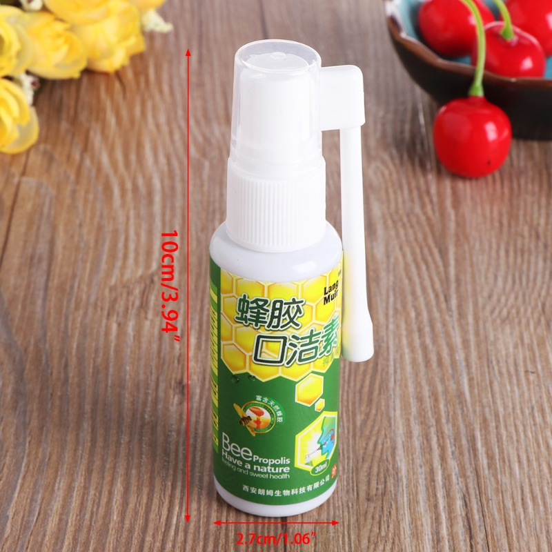 30ml Breath Freshener Oral Spray Bacteriostatic Bad Odor Halitosis Treatment Clean Mouth Oral Hygiene Teeth Whitening New