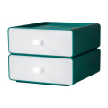 Drawer Type Storage Box Office Desk Top Stackable File Storage Box Household Multi Function Storage Cabinet 20X21X7.5cm LBS