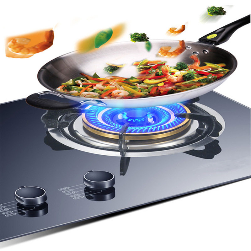 Embedded glass Gas Cooker Household Manufacturers catering equipment gas cooktop