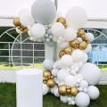Giant White Round Balloons 5/18/36 inch Wedding Latex Helium Pastel Matte Pure White Baloes Arch Garland Birthday Decoration