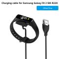 15cm/100cm Portable Fast Charging Cable Power Source For Samsung Galaxy Fit 2 R220 Smart Watch Charger Band Accessories Dropship