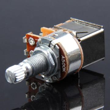 A500K B500K A250K B250K Push Pull Guitar Control Pot Potentiometer Guitar Parts & Accessories