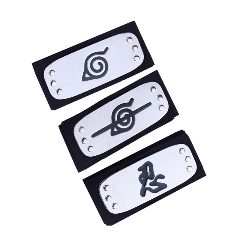 Naruto Kakashi headband cosplay Costumes Accessories toys Props Itachi akatsuki madara Anime headband Props Hot naruto cosplay