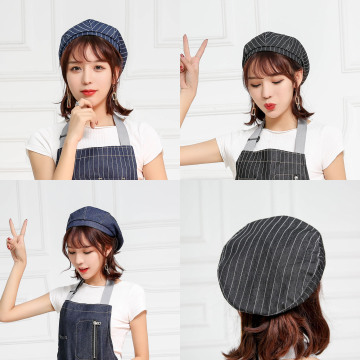 New Chef Hat Cafe Bar Waiter Berets Hotel Restaurant Canteen Bakery Kitchen Cook Cap Chef Restaurant Uniform Waiter Hats