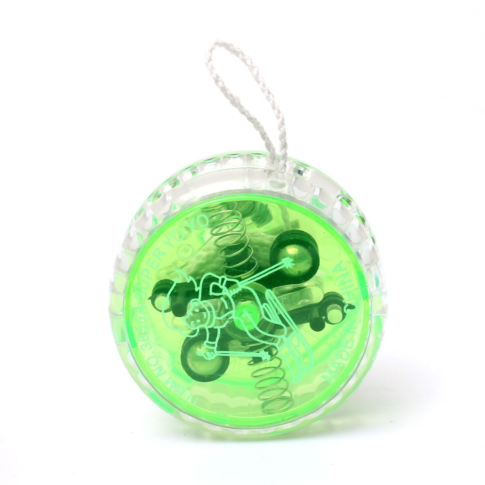 Kid LED Light Up Yoyo Trick Clutch Mechanism Child Toy Speed Ball Return Kids Children Magic Juggling Toy with String