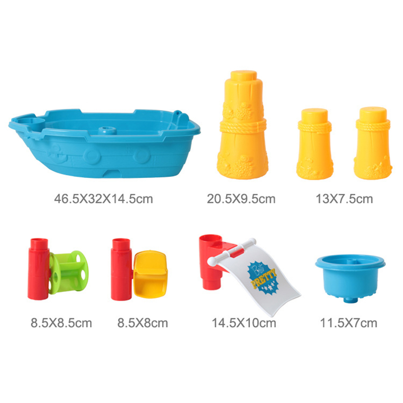 Hot Selli Sand Water Table for Toddlers 17-Piece Water Play Table for Kids Outdoor and Indoor with Accessories and Tools LBV