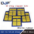 Nitrile rubber O-ring sealing ring repair kit CS1/1.5/1.9/2.4/3.1mm NBR oil resistant wear-resistant and waterproof sealing