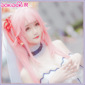 DokiDoki-R Game Fate Cosplay Tamamo no Mae Cosplays Doujin Wedding Dress Costume Game Fate/Grand Order FGO Tamamo no Mae Costume