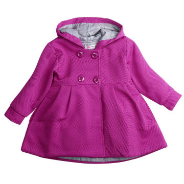 Pudcoco Newborn Baby Girl Clothes Warm Fall Trench Coat Hooded Cute Princess Jacket Long Sleeve Children Clothes Tops For Baby