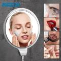 FIRMLOC 1X 5X Magnifying Suction Cup Wall Mounted Bathroom Mirror Smart Mirror Bathroom Mirror Make up Mirrors Accessories