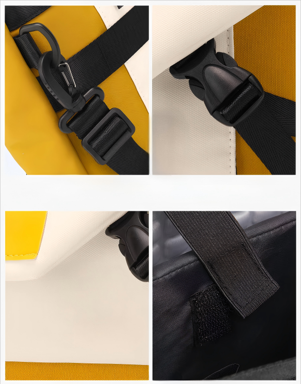 Fashionable waterproof crossbody shoulder bag