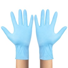 Blue Powder Free Disposable Food Safe Nitrile Gloves