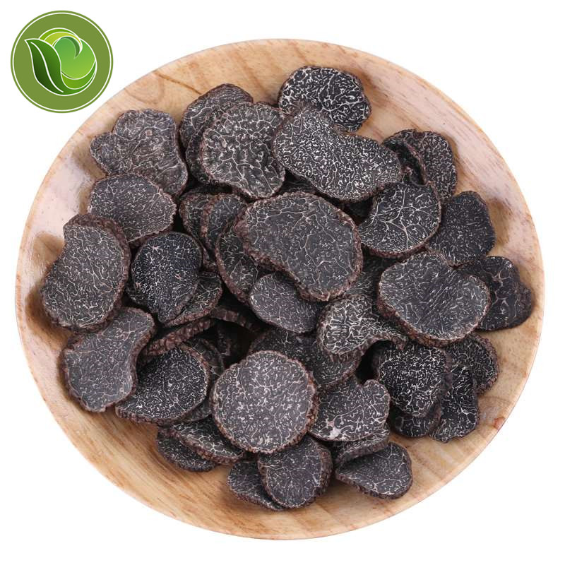 Chinese Black Dried Truffle Mushroom Slices