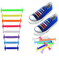 16pcs/lot Silicone Shoelaces Elastic Shoe Laces Special No Tie Shoelace for Men Women Elastic Lacing Rubber Sneaker 13 Colors