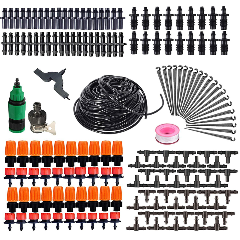 Automatic Micro Drip Irrigation System Garden Irrigation Spray Self Watering Kits Garden Hose For Potted Lawn Garden Greenhouse