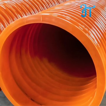 HPVC Power Pipe Double Wall Corrugated Conduit