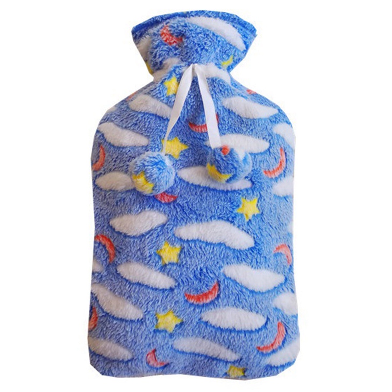 2000ml Cover Knitted Cold-proof Washable Removable Large Protective Heat Preservation Hot Water Bottle Safe Explosion-proof Warm