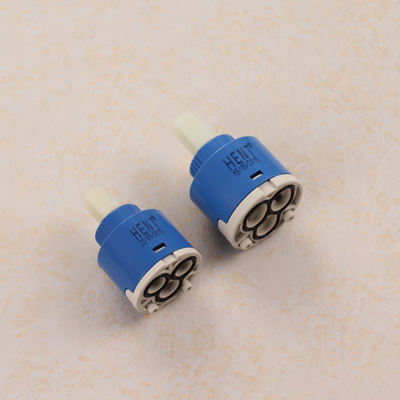 Vidric Faucet Cartridge 35mm/40mm Ceramic Cartridge Mixer Low Torque Faucet Spool Accessories Rotation Flat Base ELF0023