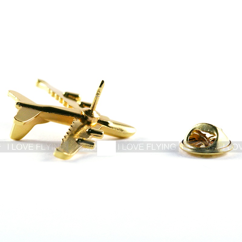 Airbus A321 A330 A340 A380 Mini Badge Medal Gold Plane Shape Special Personal Gift for Filght Crew Pilot Airman Aviation Lover