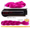 24 inches 100 gram Premium Gradient Jumbo Braid Crochet Synthetic Braiding Hair Extension