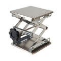 150x150x250mm Stainless Steel Lift Support Adjustable Jiffy Jack Table Raising Platform