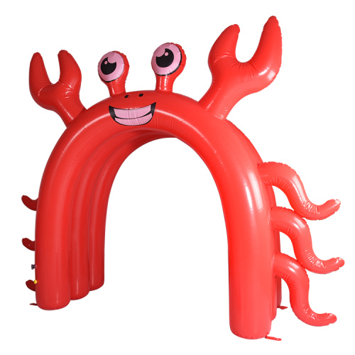 Custom crab spray water inflatable arch spray sprinkler for Sale, Offer Custom crab spray water inflatable arch spray sprinkler