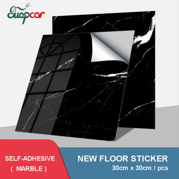 Floor Sticker Self-adhesive Waterproof PVC Plastic Floor Decorative Film Thick Wear-resistant Marble Tile Household Wall Sticker