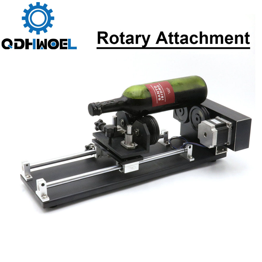 Laser Rotary Attachment 4 Wheels Roller Rotation Axis Rotate Engraving for Laser Engraving Machine