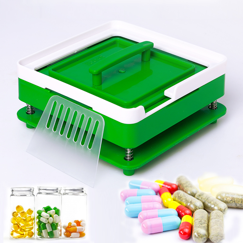 000#-0#100 Hole ABS Capsule Filling Plate / Capsule Filling Device / Filling Manual Capsule Manual Packaging Machine