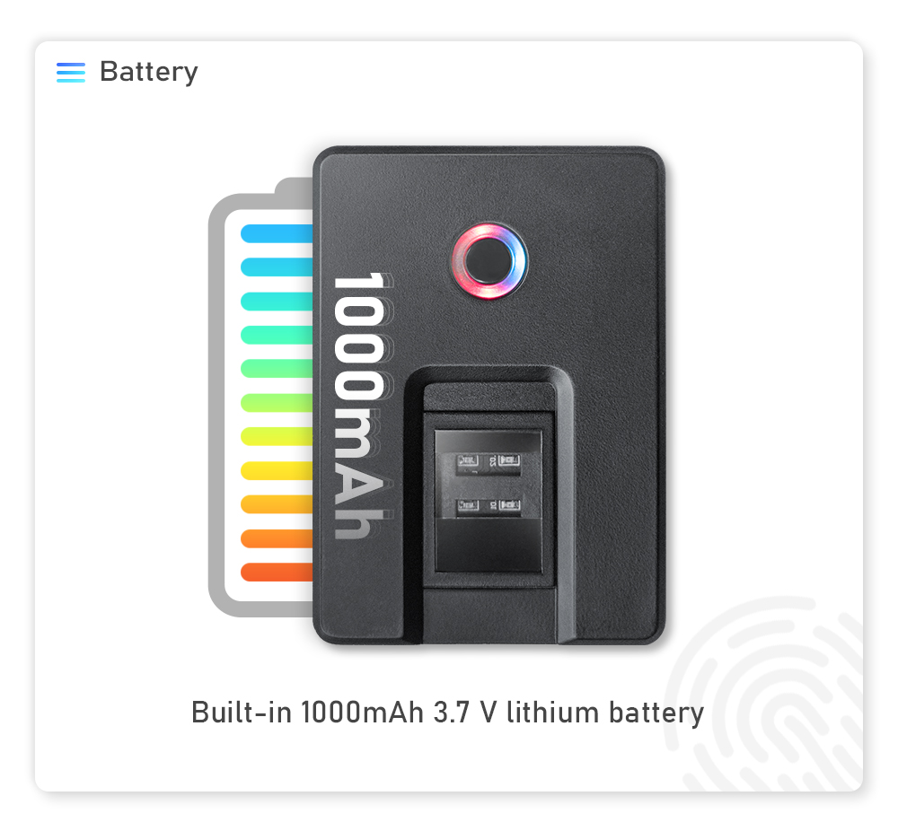 Wireless Time Attendance Fingerprint Scanner
