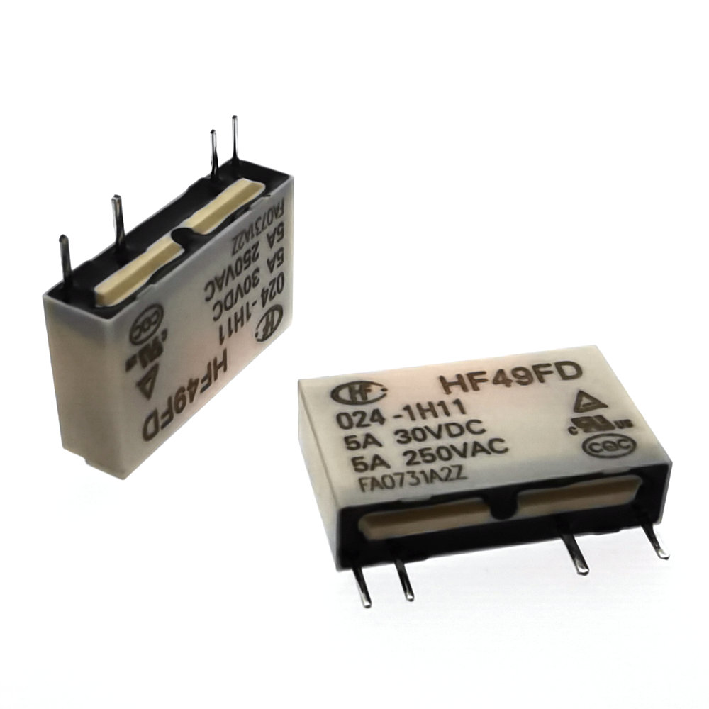 10PCS HF49FD New Original HF49FD-005-1H12 HF49FD-024-1H11 5V 12V 24V DIP4 Relay Integrated Circuits