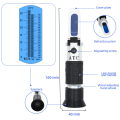 Brix Refractometer for Beer Wort Refractometer, Dual Scale - Specific Gravity 1.000-1.300 and Brix 0-32% with retail box 44%off